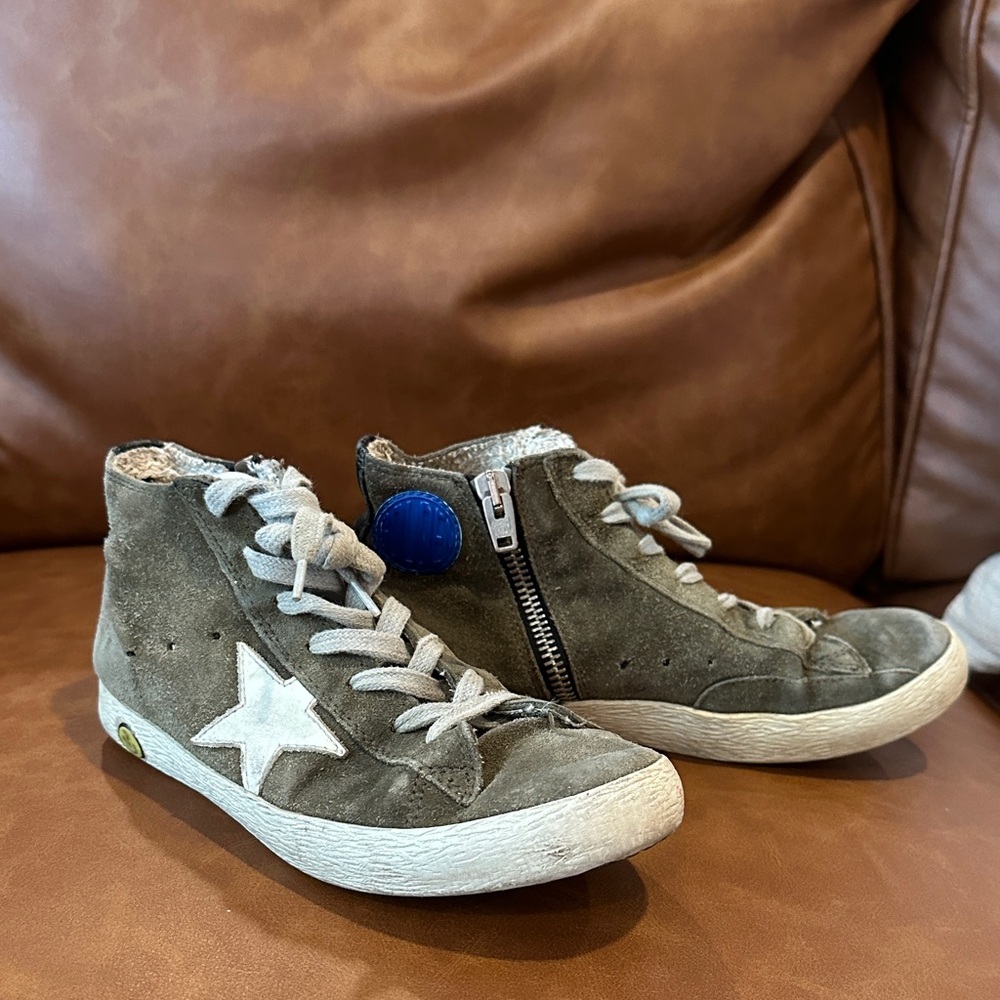 Golden Goose Girls High-Top Sneakers size 32